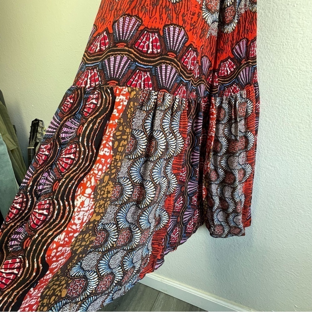 Anthropology Corey Lynn Calter Doriane Midi Dress Seashells Size M NWT - Picture 11 of 11